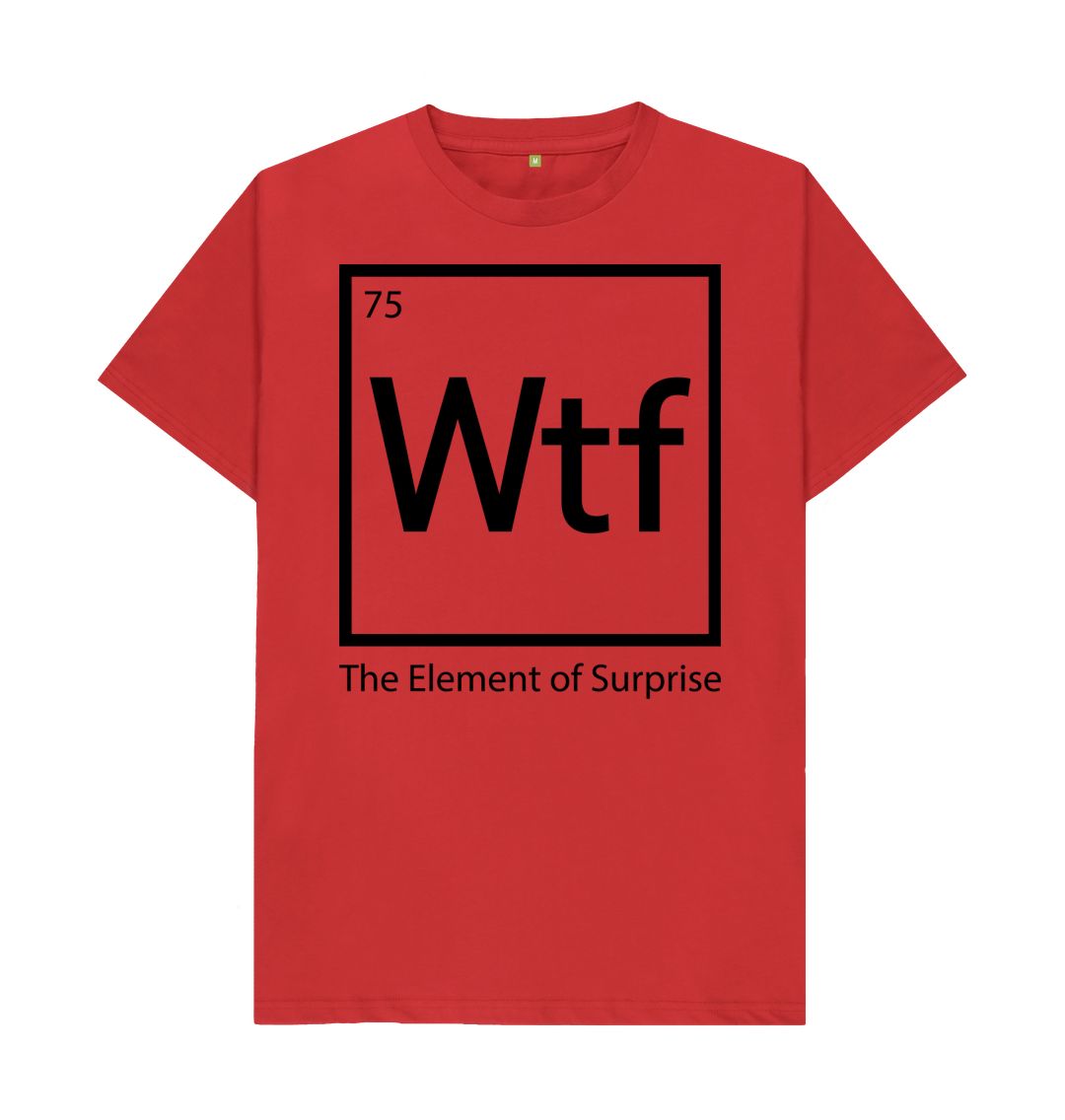 Red The Element of Surprise
