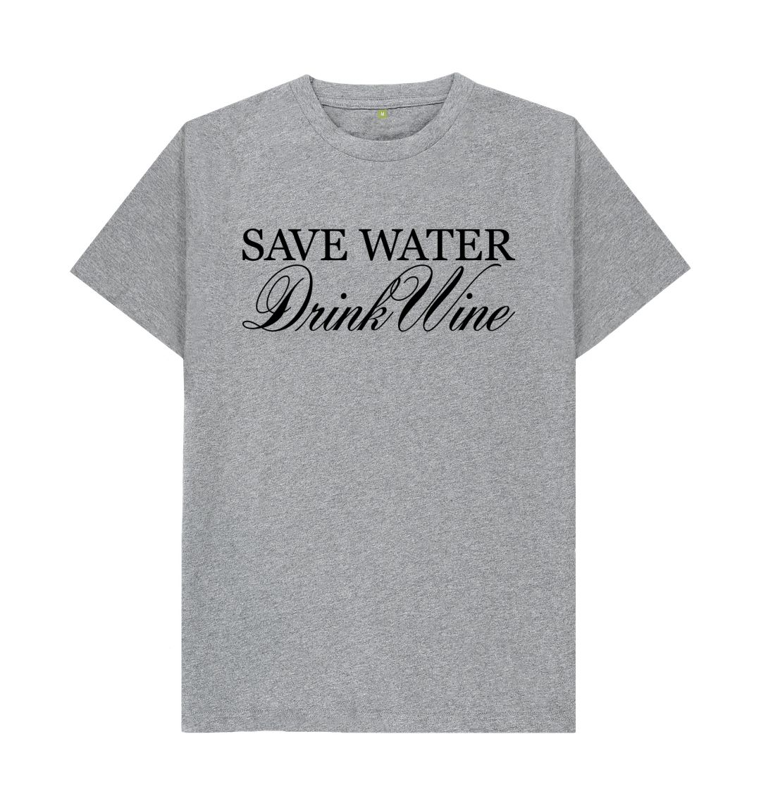 Athletic Grey Save Water
