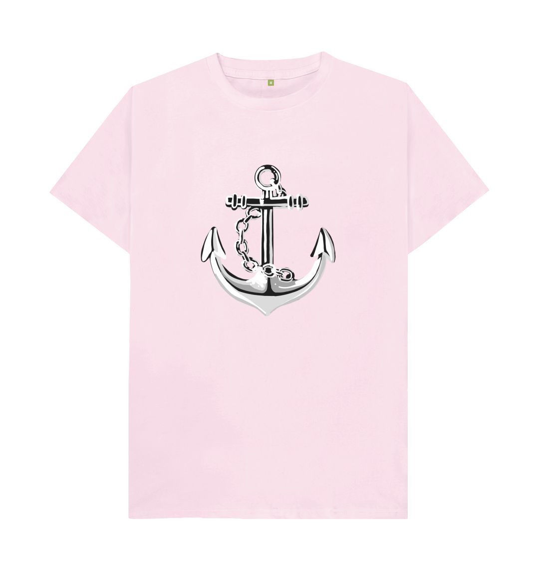 Pink Sterling Anchor Tee